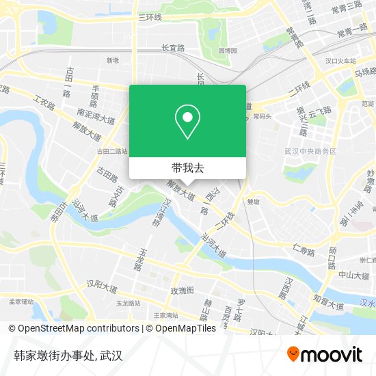 韩家墩街办事处地图