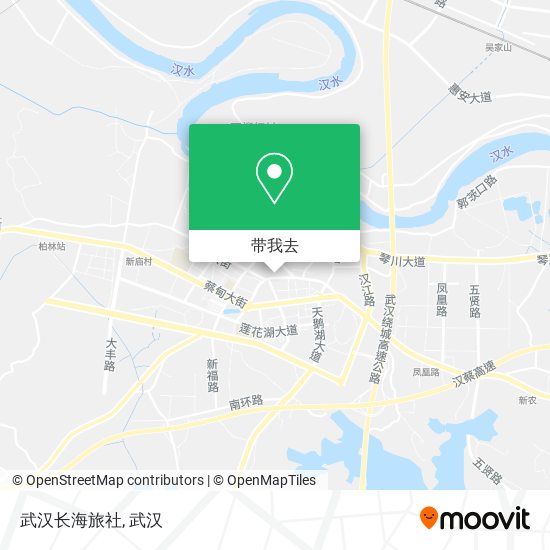 武汉长海旅社地图
