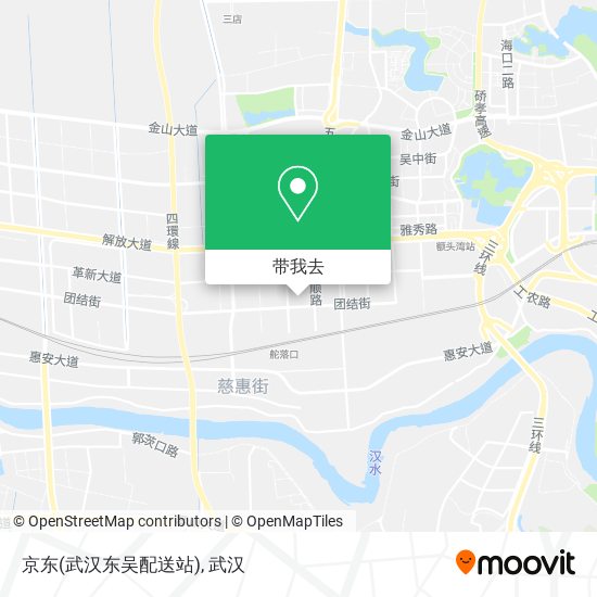 京东(武汉东吴配送站)地图