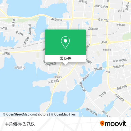 丰巢储物柜地图