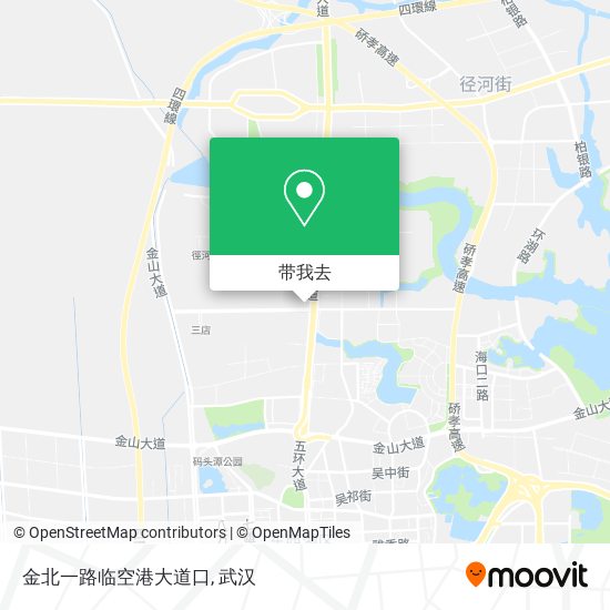 金北一路临空港大道口地图