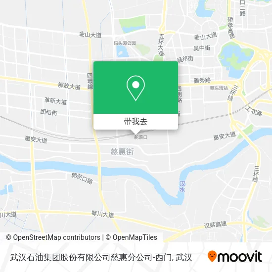 武汉石油集团股份有限公司慈惠分公司-西门地图
