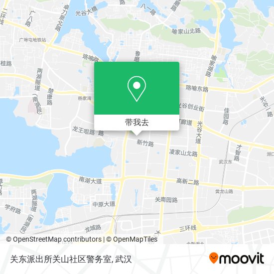关东派出所关山社区警务室地图