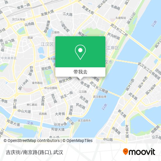 吉庆街/南京路(路口)地图