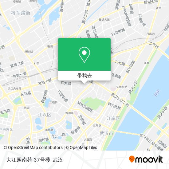 大江园南苑-37号楼地图
