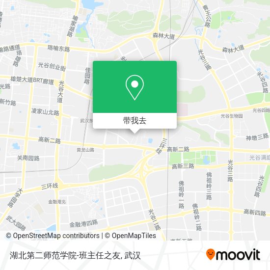 湖北第二师范学院-班主任之友地图