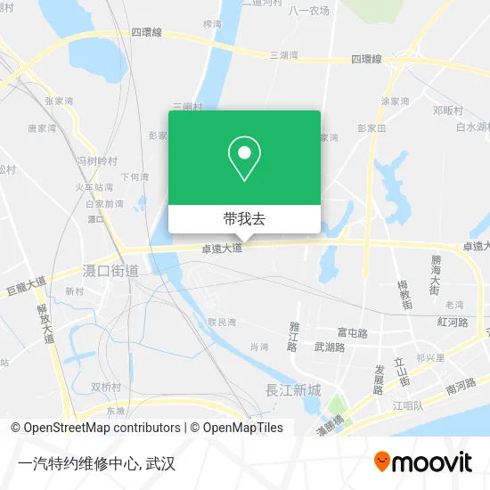 一汽特约维修中心地图