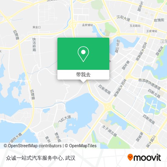 众诚一站式汽车服务中心地图