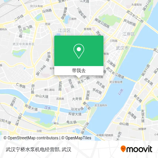 武汉宁桥水泵机电经营部地图