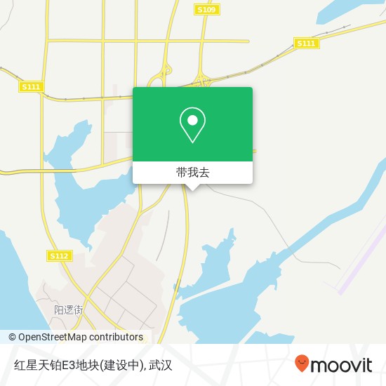 红星天铂E3地块(建设中)地图