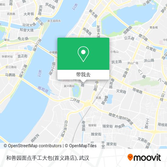 和善园面点手工大包(首义路店)地图