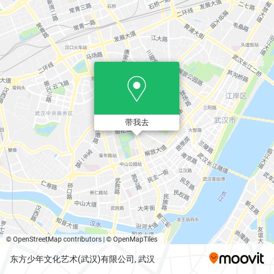 东方少年文化艺术(武汉)有限公司地图