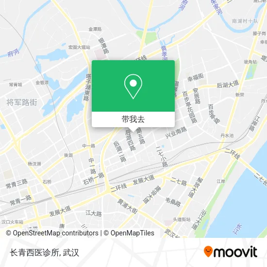 长青西医诊所地图