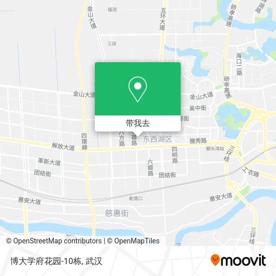博大学府花园-10栋地图