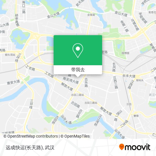 远成快运(长天路)地图