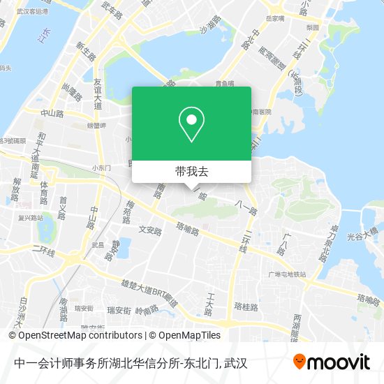 中一会计师事务所湖北华信分所-东北门地图