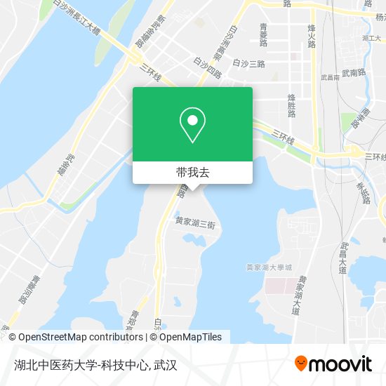 湖北中医药大学-科技中心地图