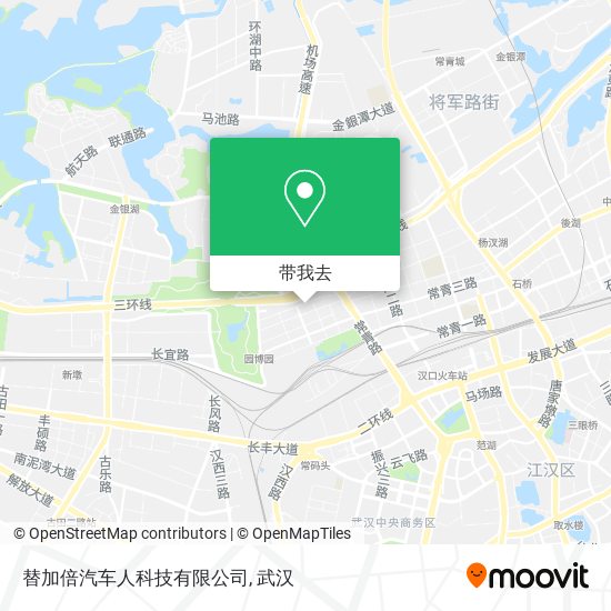 替加倍汽车人科技有限公司地图