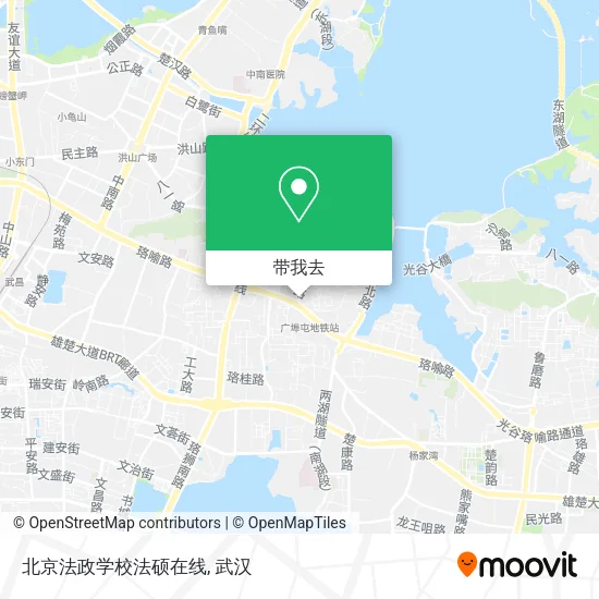 北京法政学校法硕在线地图