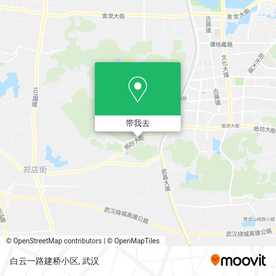 白云一路建桥小区地图