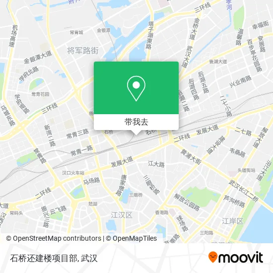 石桥还建楼项目部地图