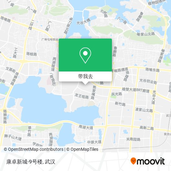 康卓新城-9号楼地图