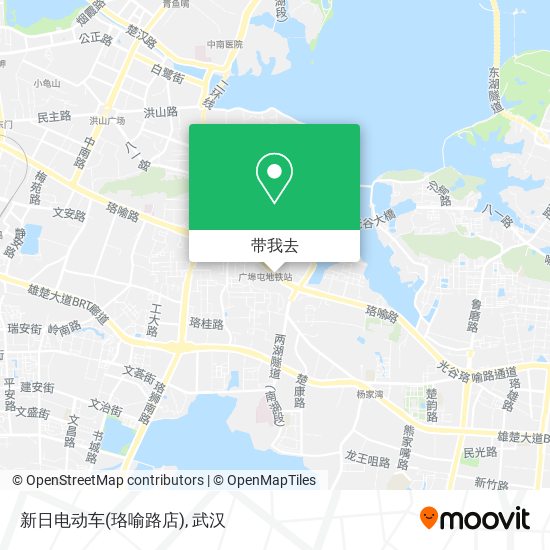 新日电动车(珞喻路店)地图