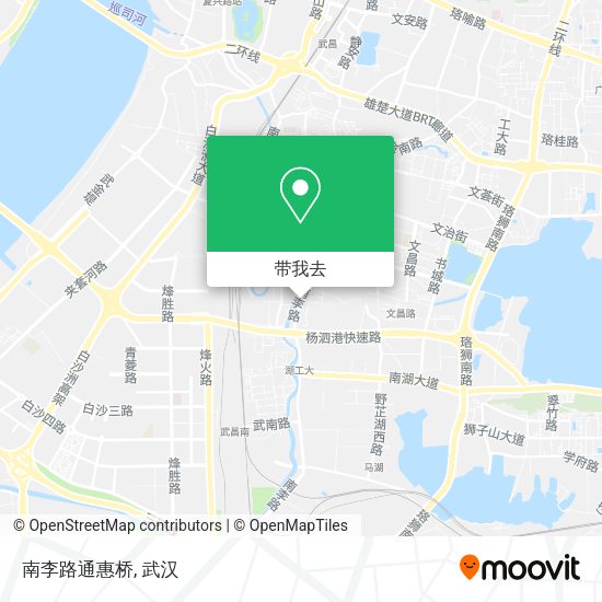 南李路通惠桥地图