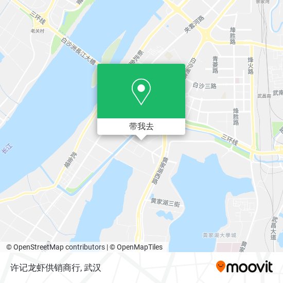 许记龙虾供销商行地图