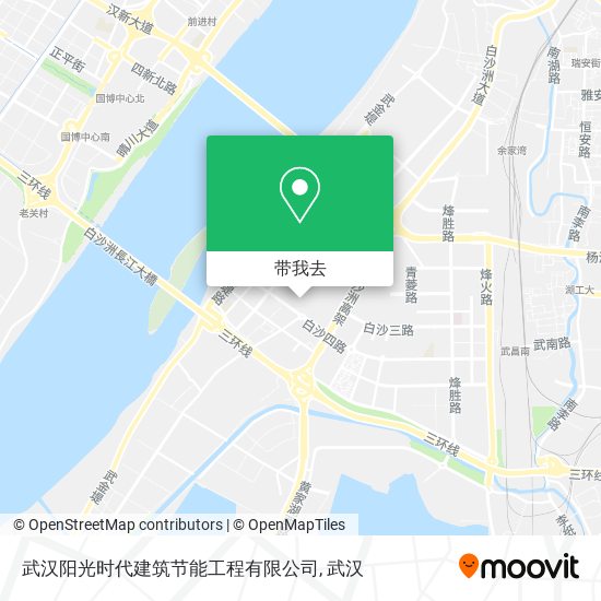 武汉阳光时代建筑节能工程有限公司地图