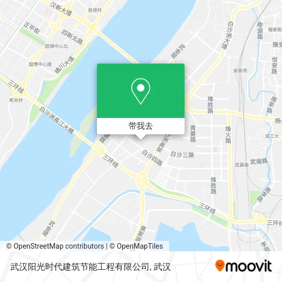 武汉阳光时代建筑节能工程有限公司地图