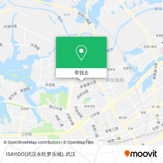 ISAYIDO(武汉永旺梦乐城)地图
