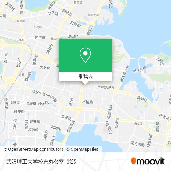 武汉理工大学校志办公室地图