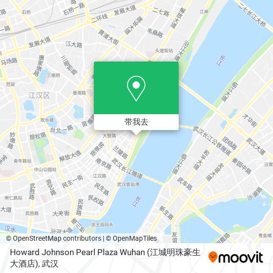 Howard Johnson Pearl Plaza Wuhan (江城明珠豪生大酒店)地图