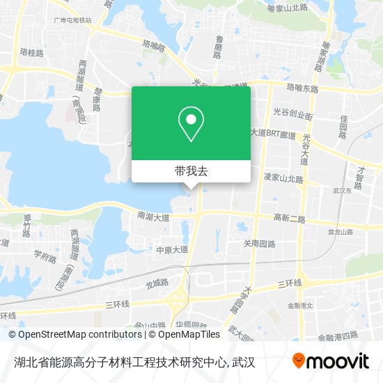 湖北省能源高分子材料工程技术研究中心地图