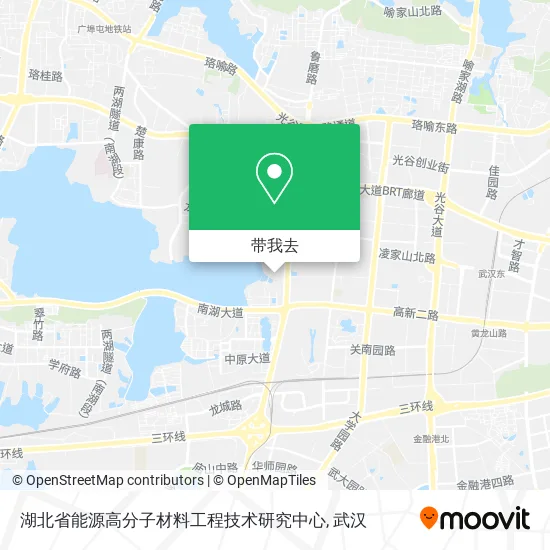 湖北省能源高分子材料工程技术研究中心地图