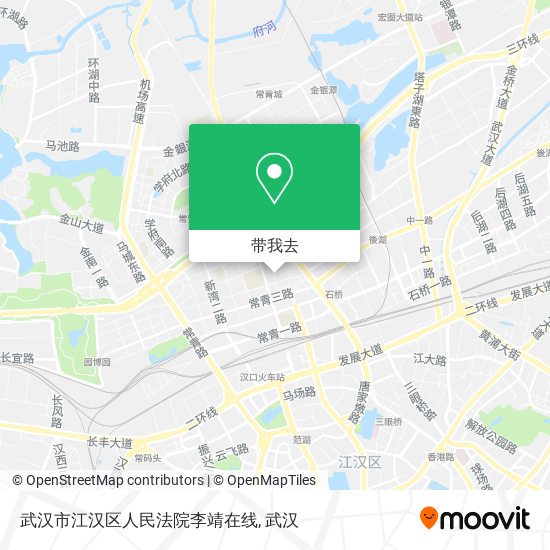 武汉市江汉区人民法院李靖在线地图