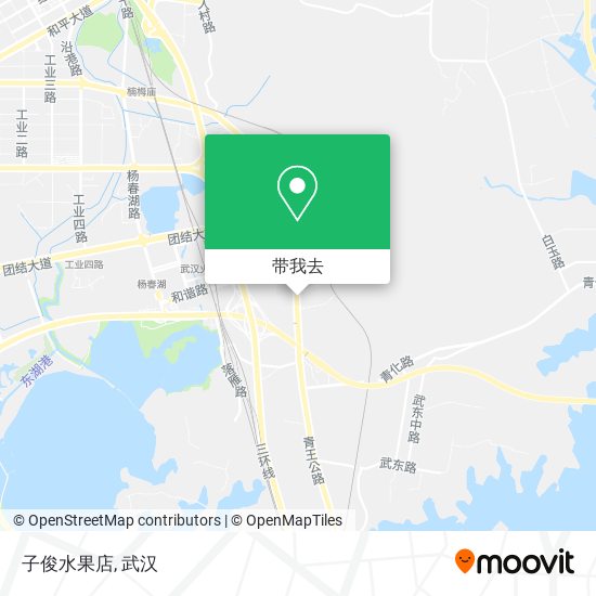 子俊水果店地图