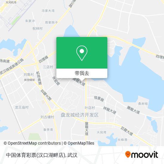 中国体育彩票(汉口湖畔店)地图