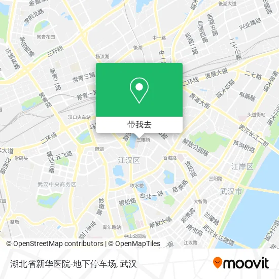 湖北省新华医院-地下停车场地图