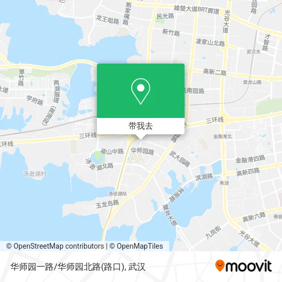 华师园一路/华师园北路(路口)地图