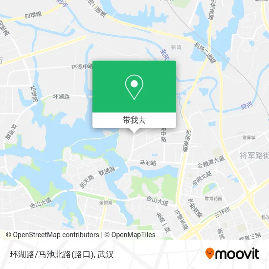 环湖路/马池北路(路口)地图