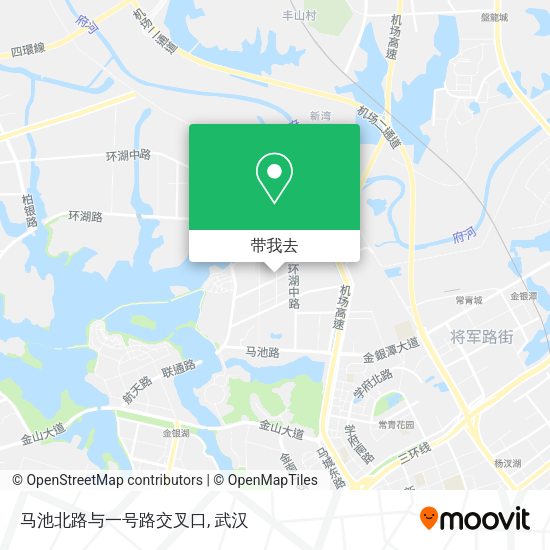 马池北路与一号路交叉口地图