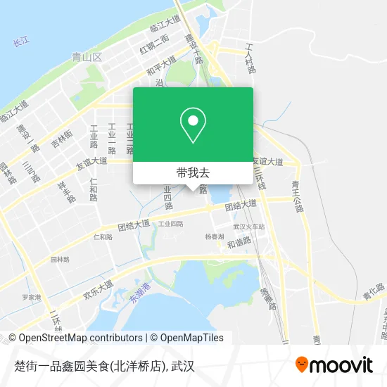 楚街一品鑫园美食(北洋桥店)地图