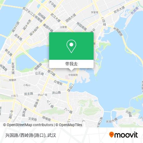 兴国路/西岭路(路口)地图