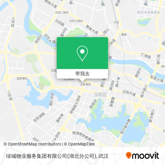 绿城物业服务集团有限公司(湖北分公司)地图