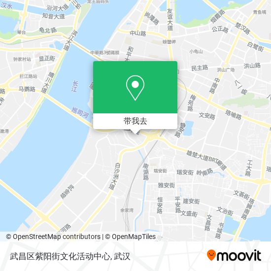 武昌区紫阳街文化活动中心地图