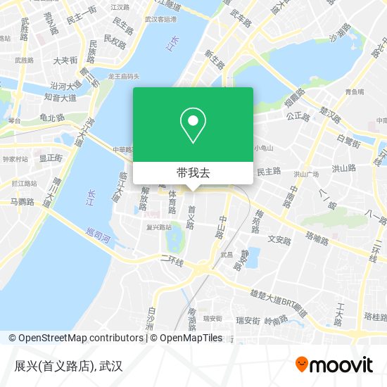 展兴(首义路店)地图