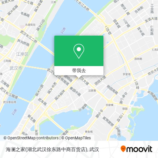 海澜之家(湖北武汉徐东路中商百货店)地图