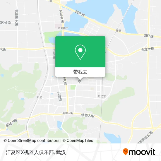 江夏区X机器人俱乐部地图